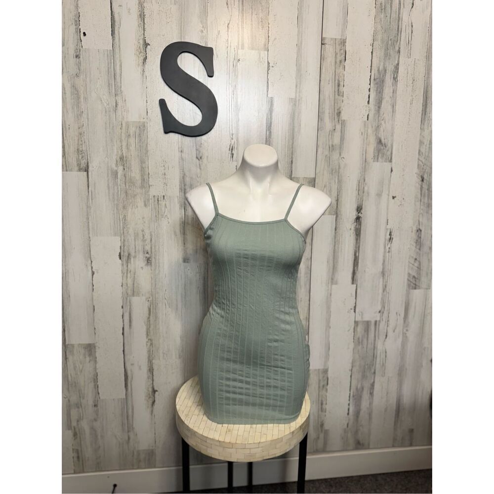 Mint green dress